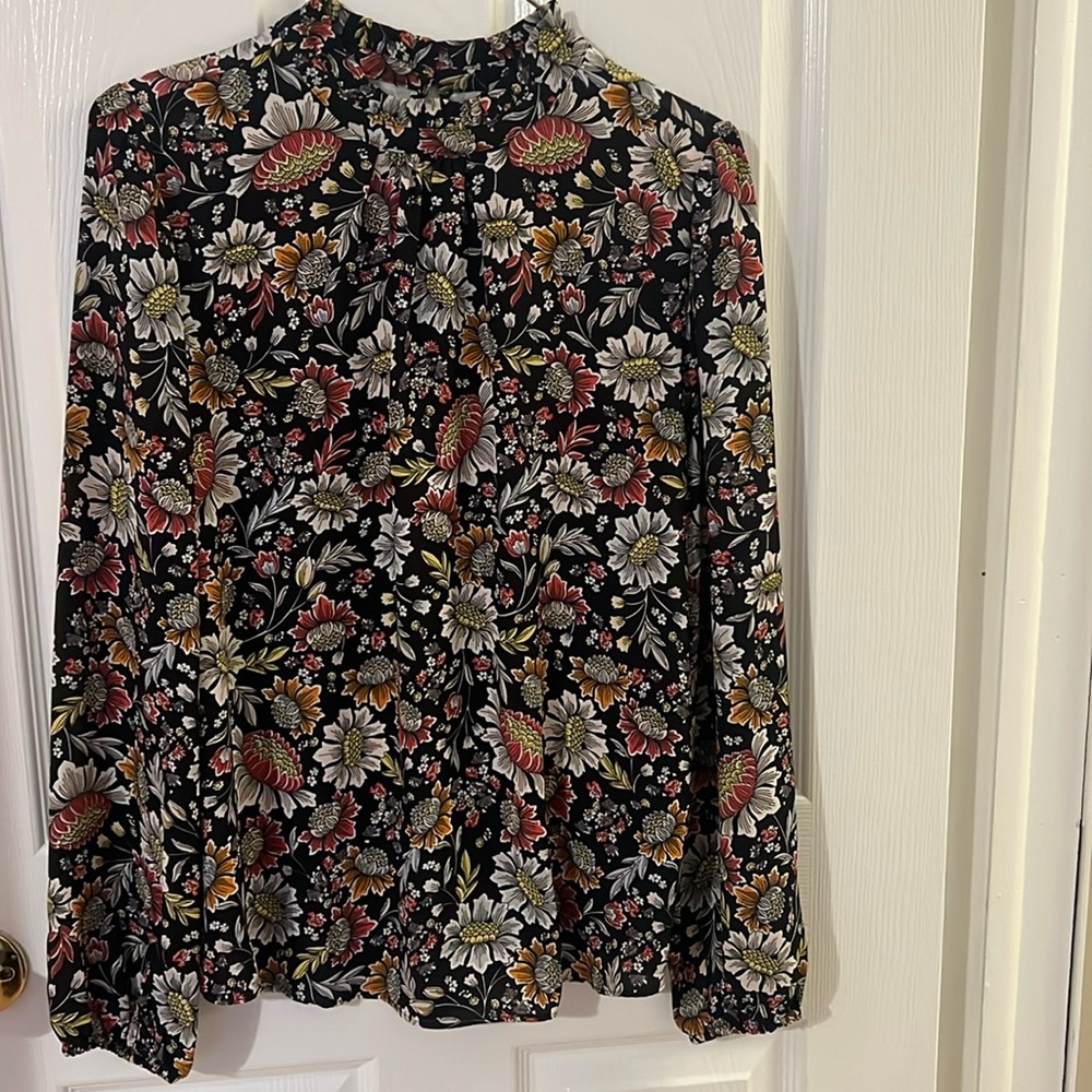 Loft Outlet Floral Blouse